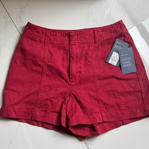 Universal Thread High-Waist Red Casual Shorts